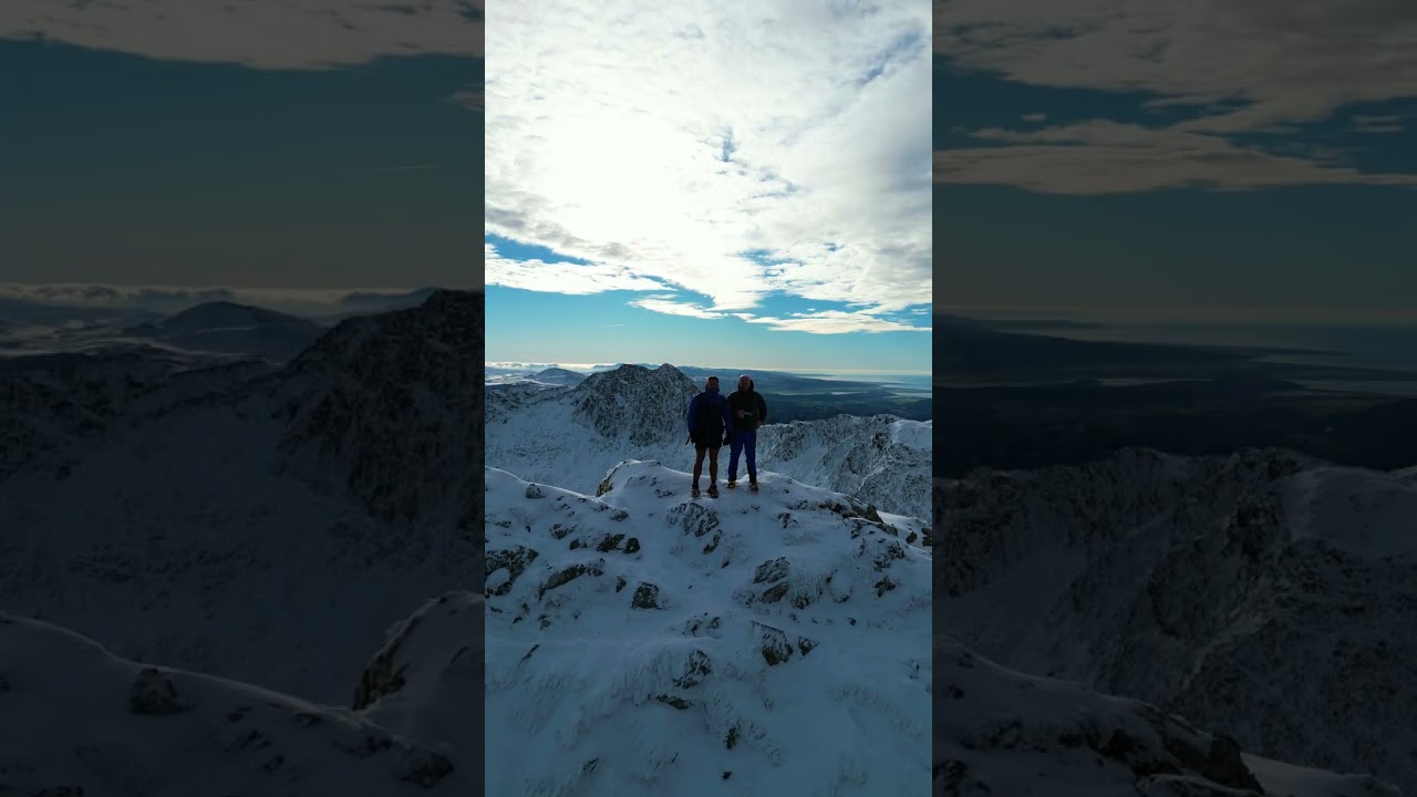A Winter Crib Goch (923m)