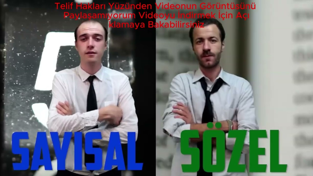 Sayısal Vs Sözel Destansı Rap Savaşları REUPLOAD