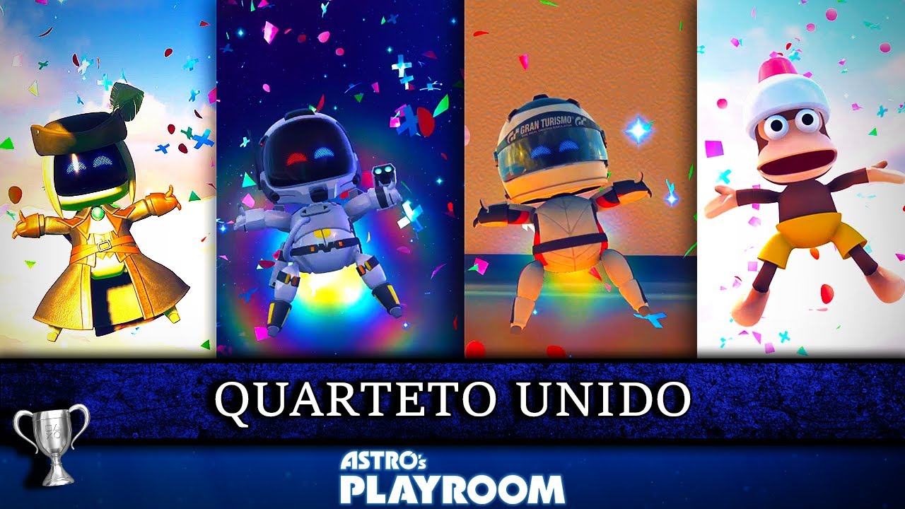 TODOS os Bots Especiais! – Troféu: Quarteto Unido | Astro's Playroom
