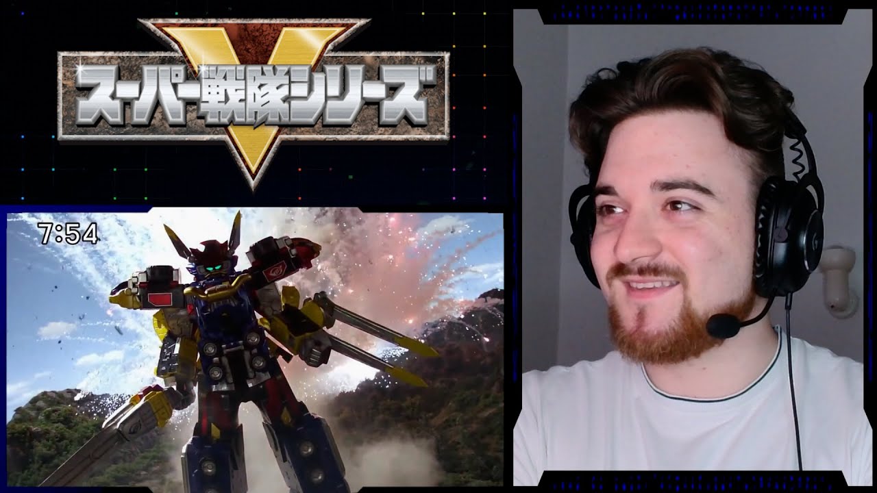 all mecha, combination and finisher | Tokumei Sentai Go-buster | Super Sentai | Reaction