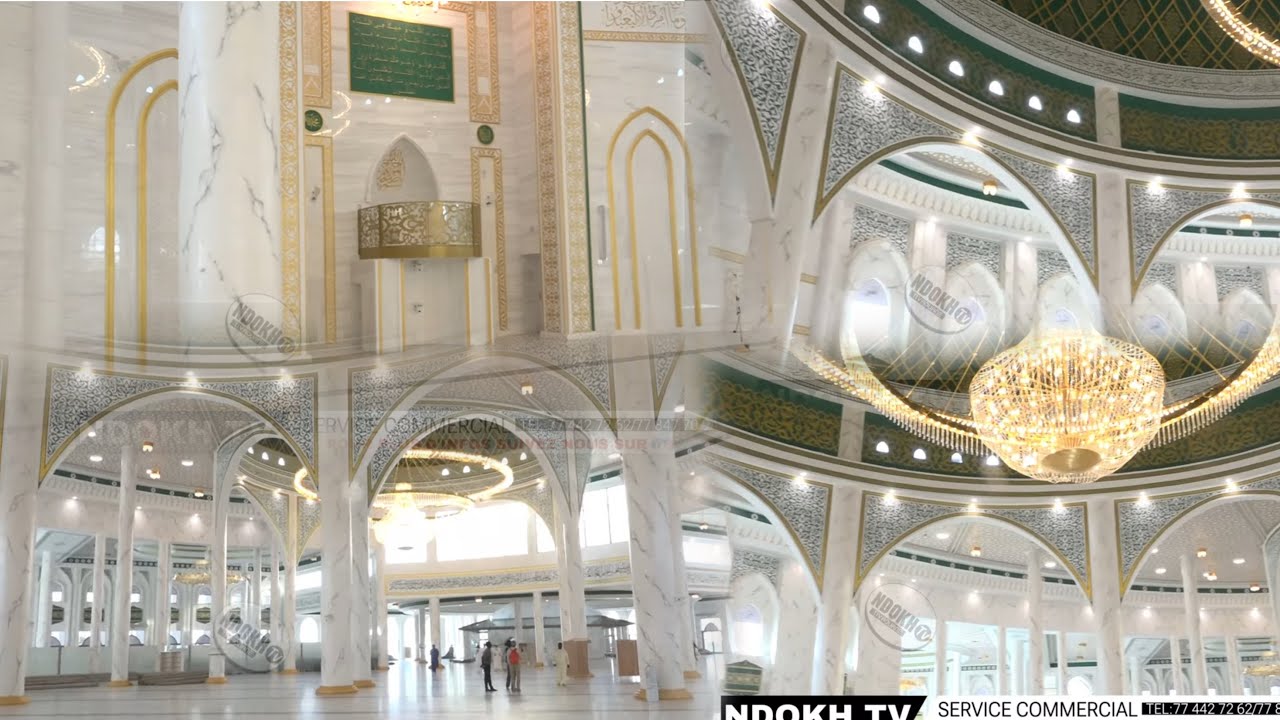 🚨 VISITE DES CHOURAFA DE CHEIKHOU TIDIANE VENANT DU MAROC POUR LA GRANDE MOSQUÉE