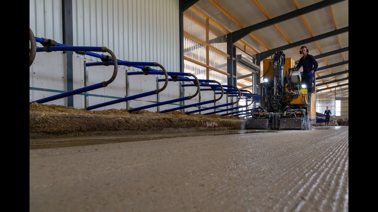 Concrete floors scarification - UK