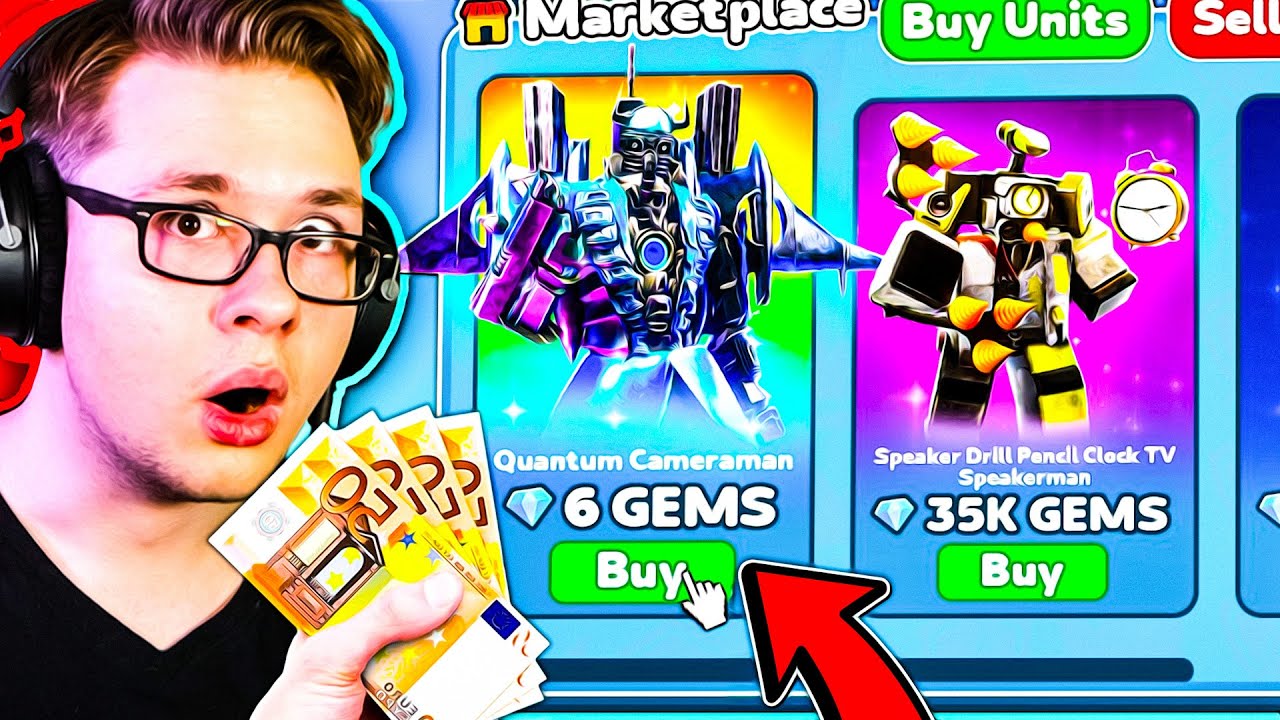 Ich Habe ULTIMATE QUANTUM CAMERAMAN FREIGESCHALTET Und Er Ist OP In Toilet Tower Defense!