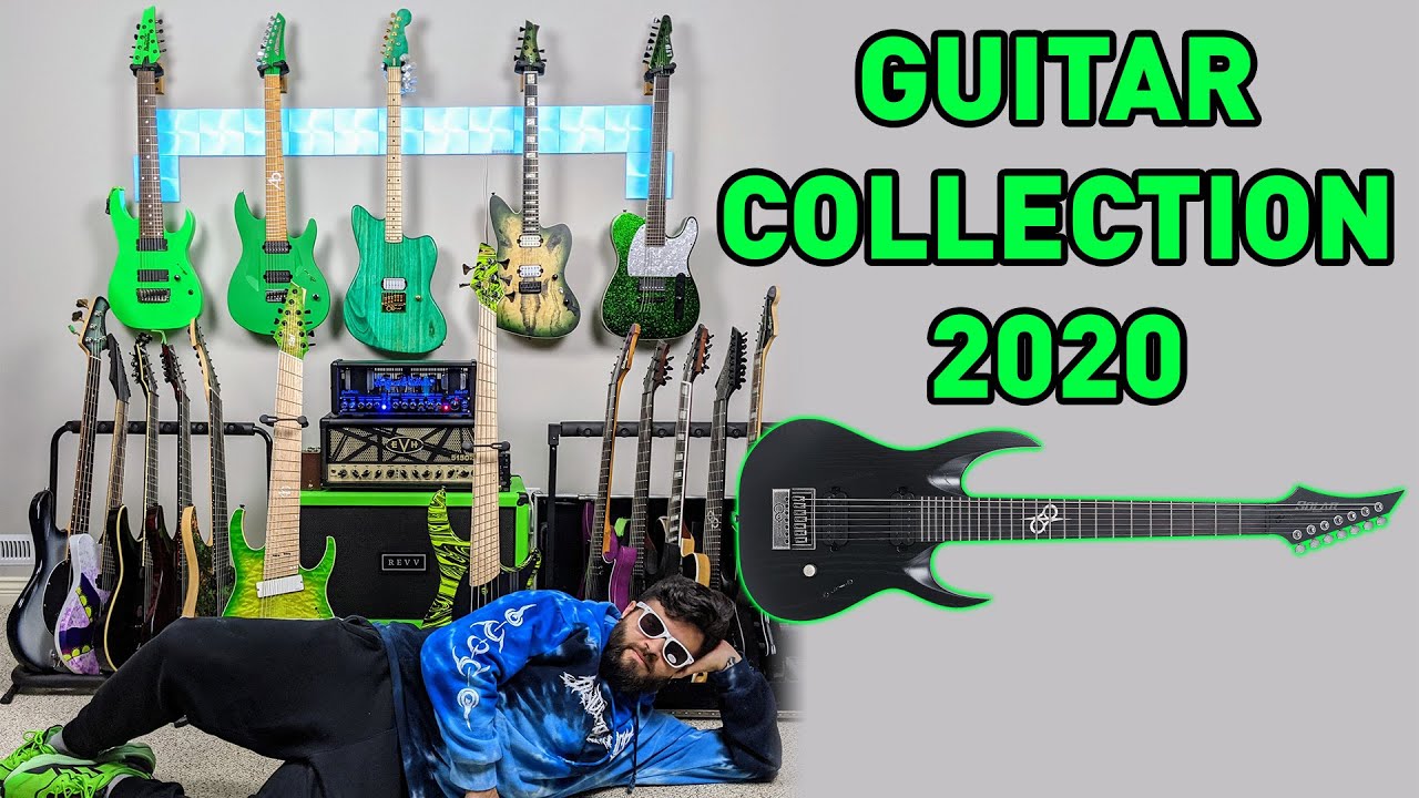 GUITAR & GEAR COLLECTION 2020 (6, 7, 8, 9 String Guitars)