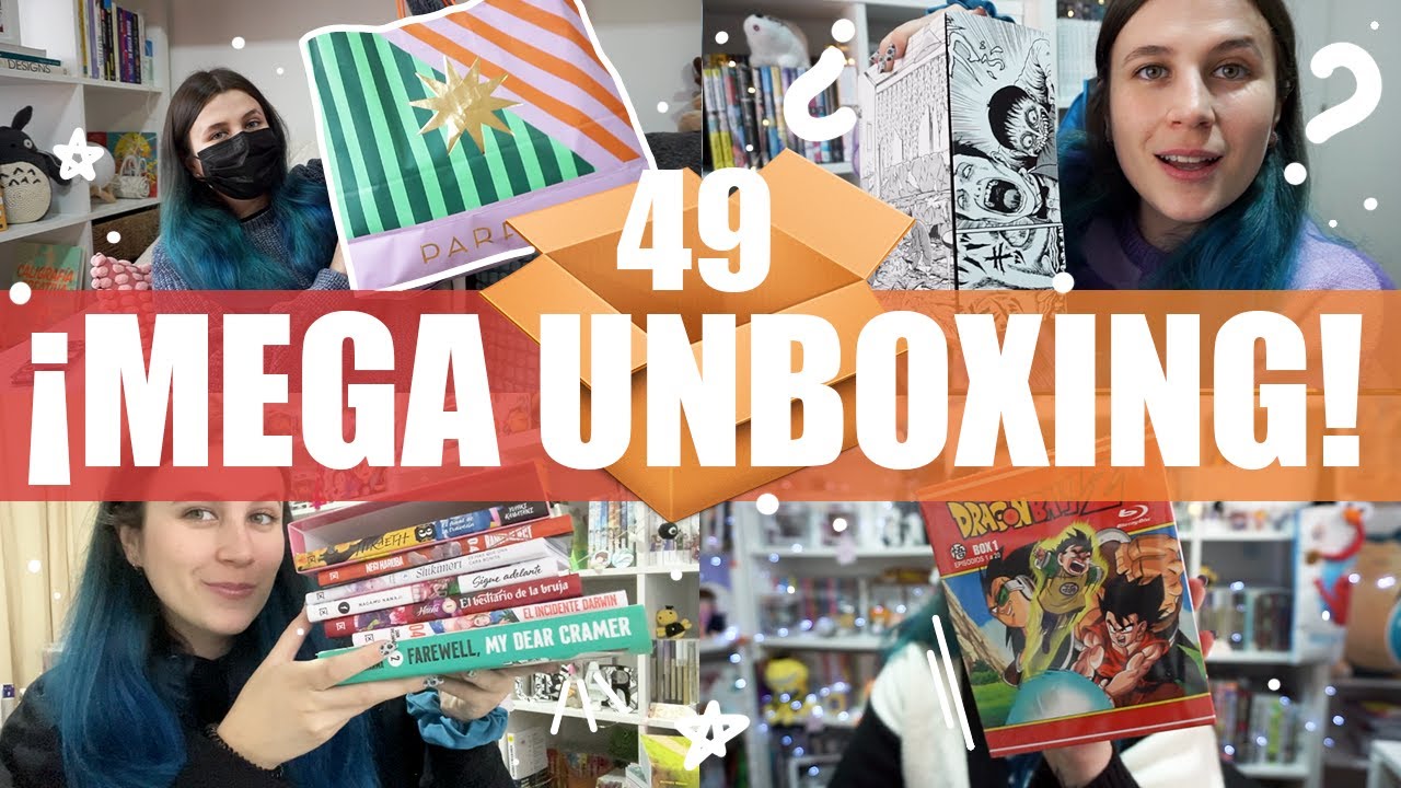 📦 ¡MEGA UNBOXING 49! | Caja especial JUNJI ITO, Pierdo paquetes, Grabo sin voz y MUCHO MANGA 📦