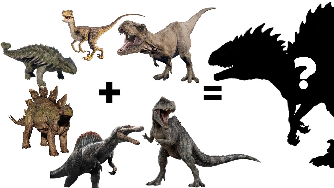 The Ultimate Dinosaur Fusion Drawing | Create the New Strongest Hybrid!?