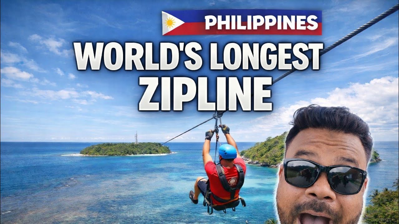 World's Longest Zipline in the Philippines: An Epic Adventure! Mindoro Zipline 