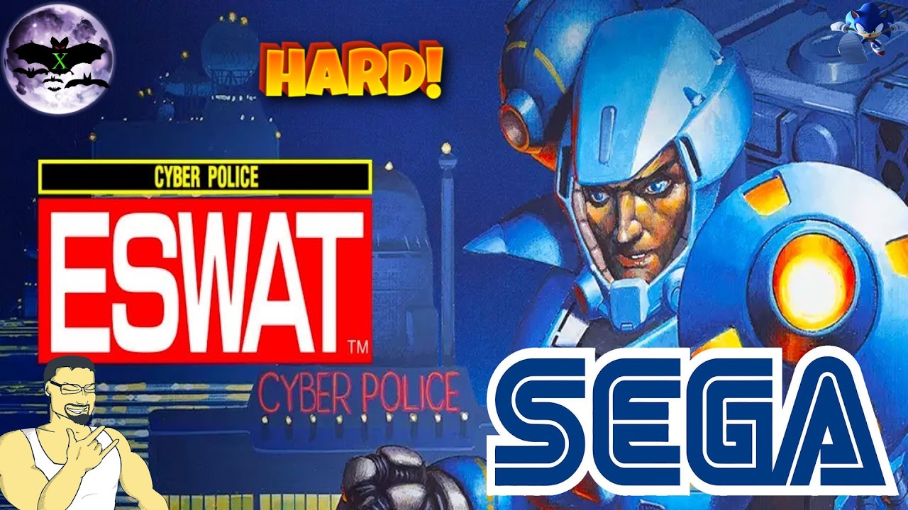 ESWAT: City Under Siege прохождение [ Hard ] | Игра (SEGA Genesis, Mega Drive, SMD) Стрим