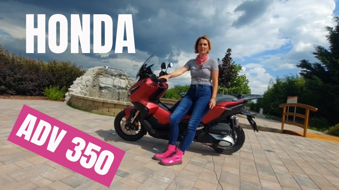 Honda ADV350 2022 robogó teszt - Csajok a motoron