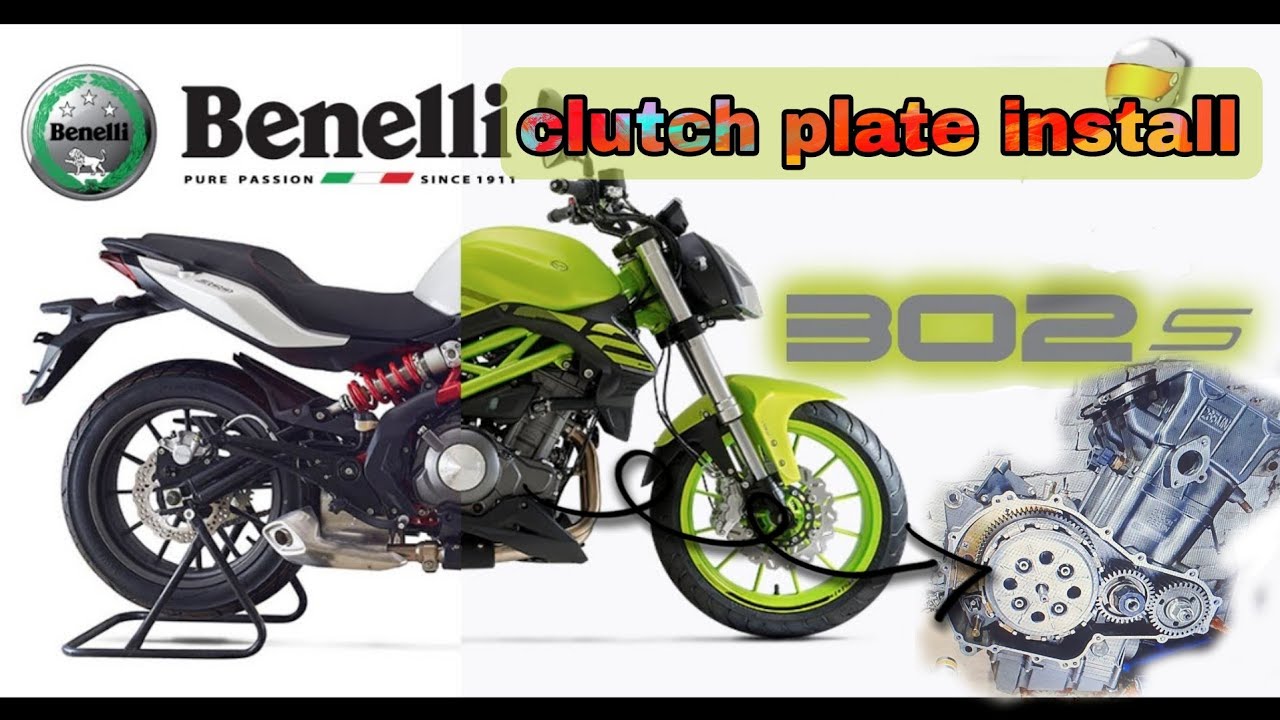 Benelli 302s  Clutch plates  install../ Bzay2.0 / #benelli302 #sound #moto