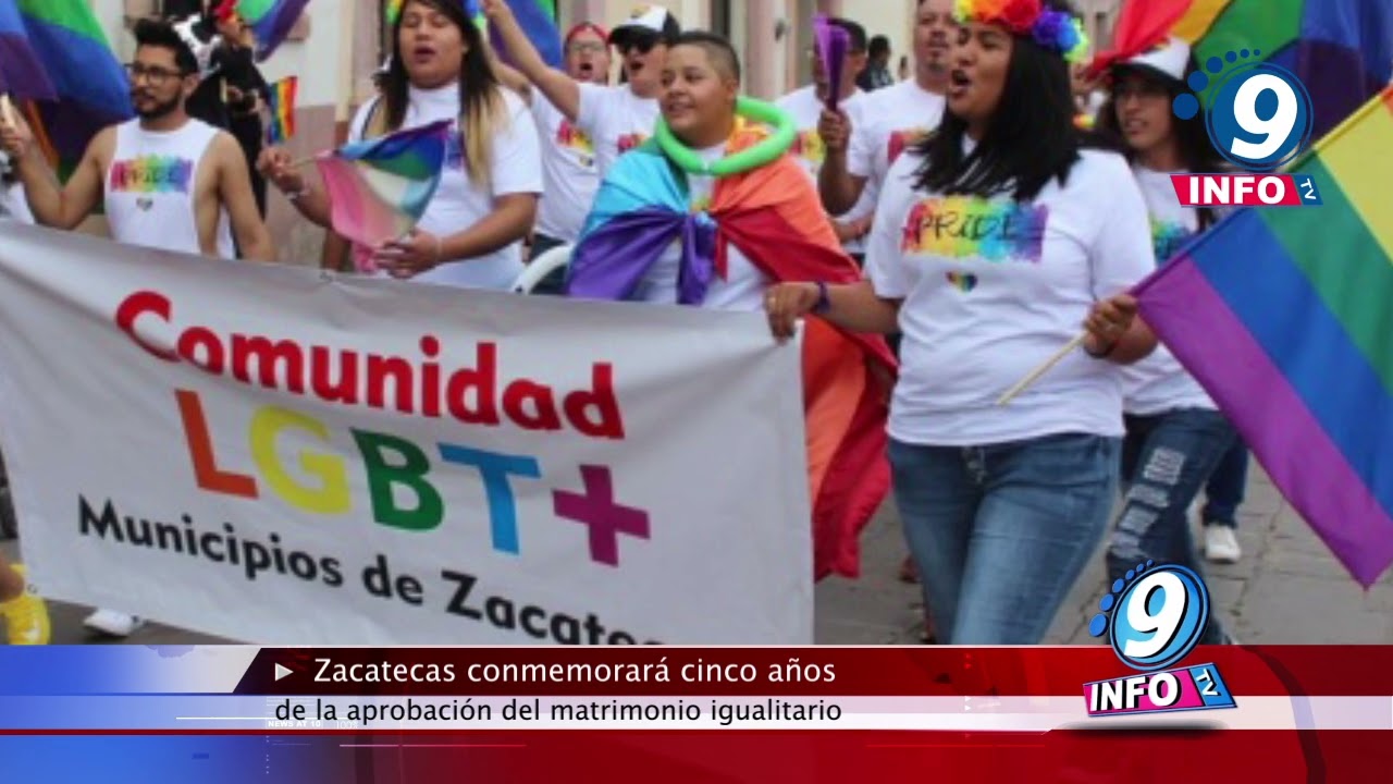 Zacatecas conmemora cinco años del matrimonio igualitario.