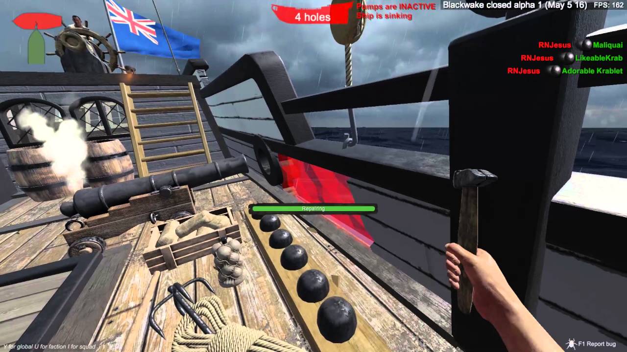 Blackwake Alpha gameplay