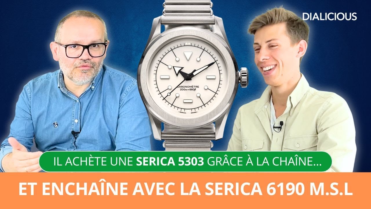 SERICA A T-ELLE PLIÉ LE GAME ? VALENTIN RACONTE SA SERICA 6190 M.S.L (S6E21)