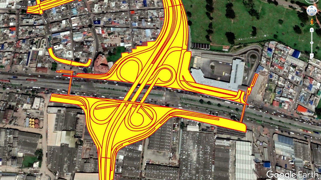 Intersección Avenida Bosa con NQS (Autopista Sur) + Avenida Las Torres