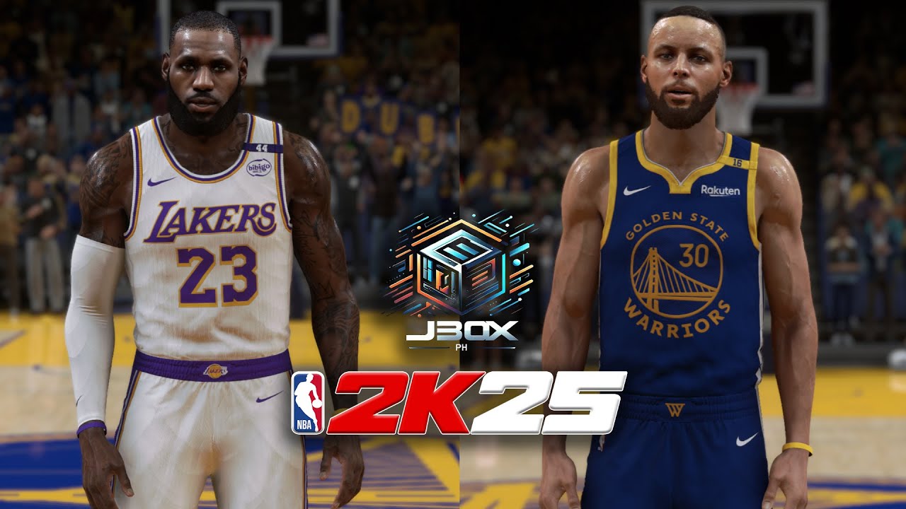 NBA 2K25 PC New Gen Mods | Golden State Warriors vs Los Angeles Lakers