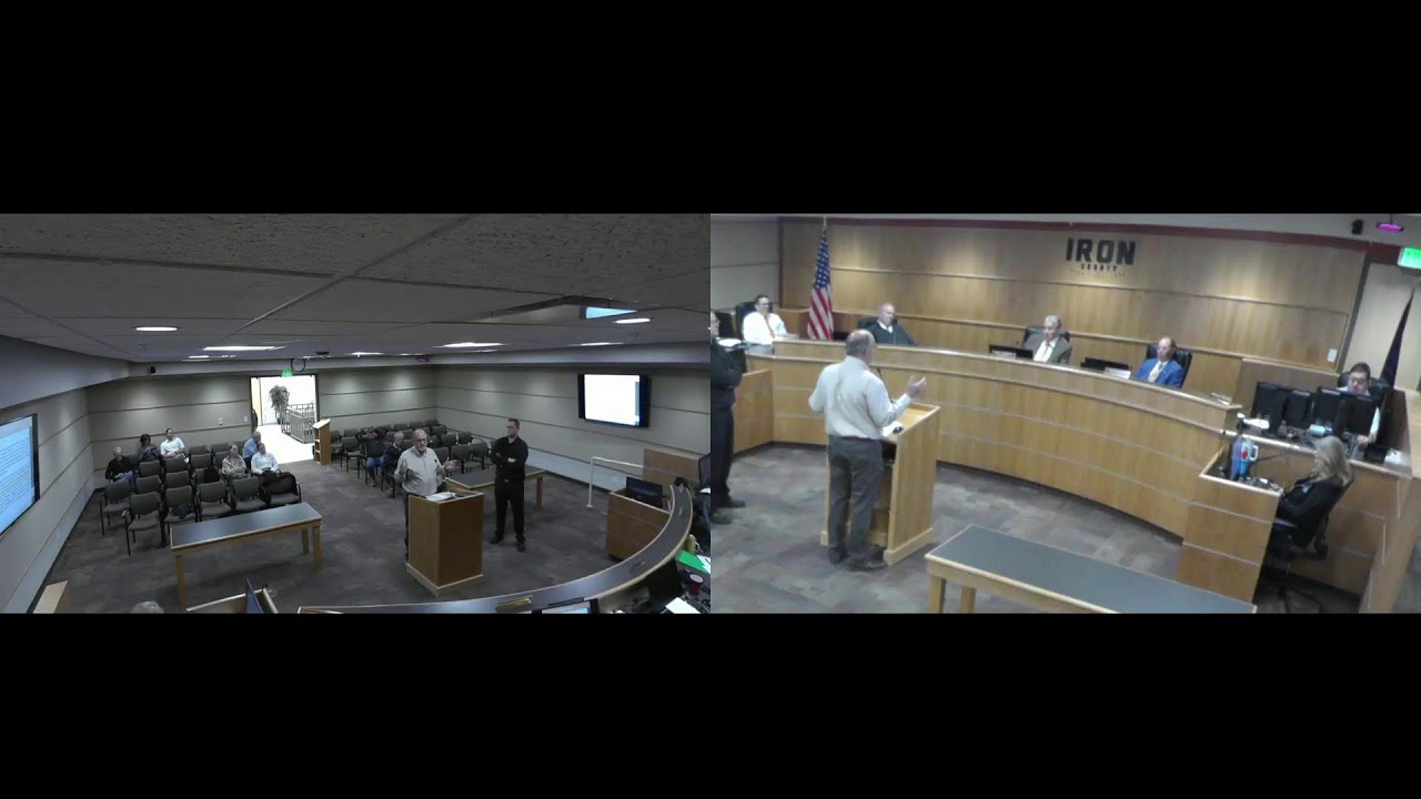 Iron County Commission Meeting - November 10, 2025