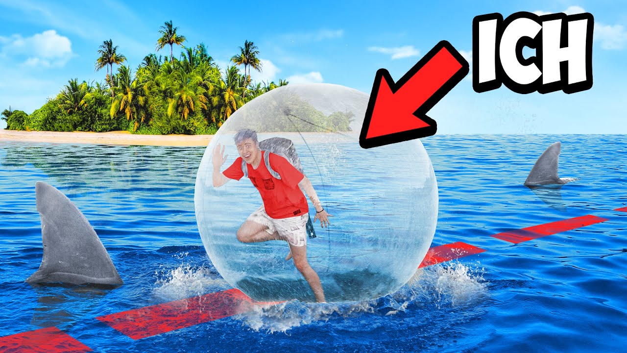 Ich überquere das Mittelmeer in einer Blase!