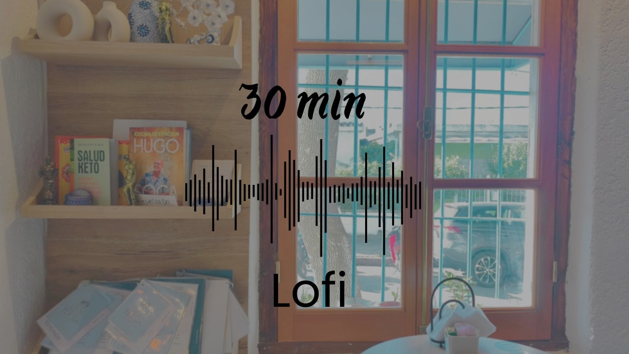 Tarde en el Café del Río ☕ | Lofi para Estudiar (30 Min)