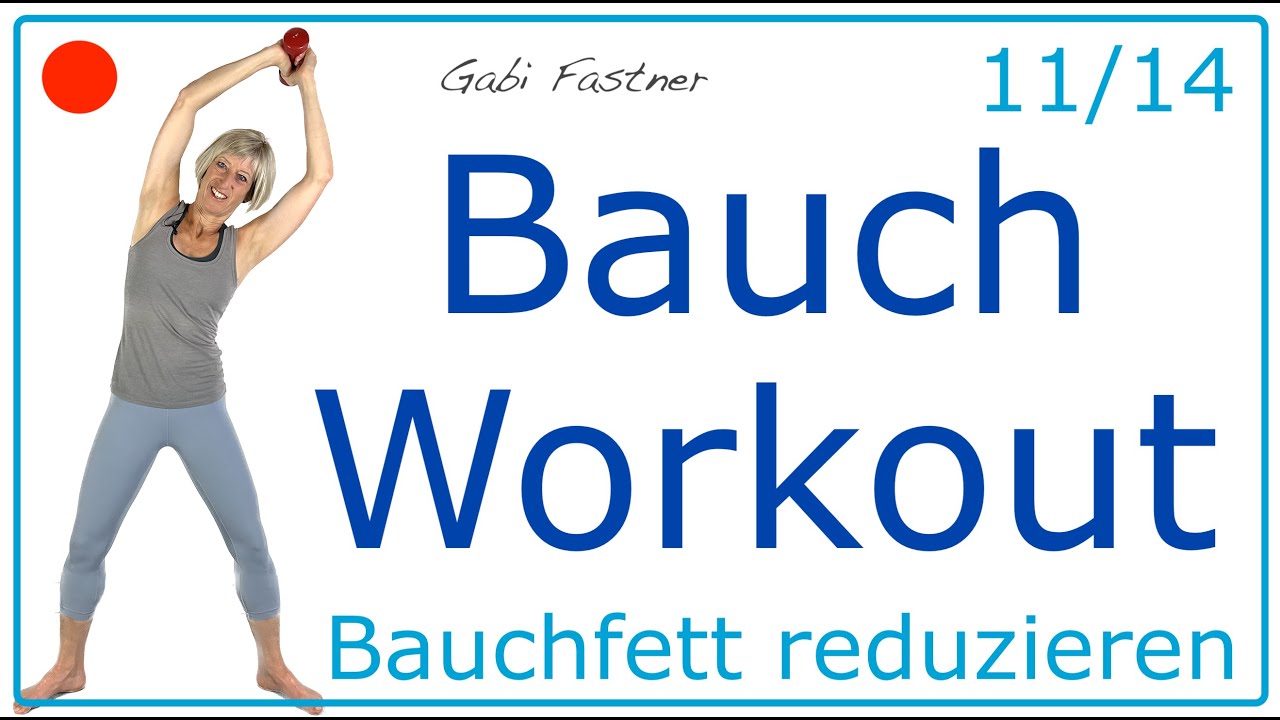 11/14❗️26 min. Bauch - Hantel - Workout | im Stehen, ohne Geräte