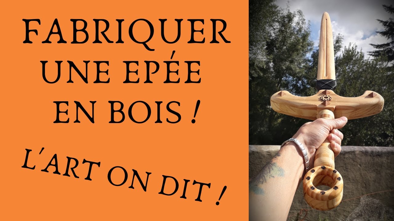 Fabriquer une épée en bois