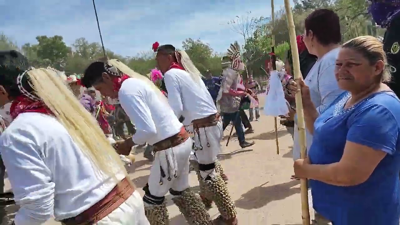 llegada de los fariceos al buaraje despues de sus campañas  ( recibiendo a cristo)