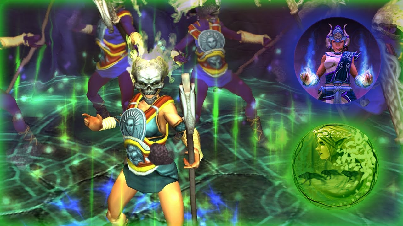 Titan Quest _ Psionic Team _ Physical Beam Doppelganger Ritualist Build