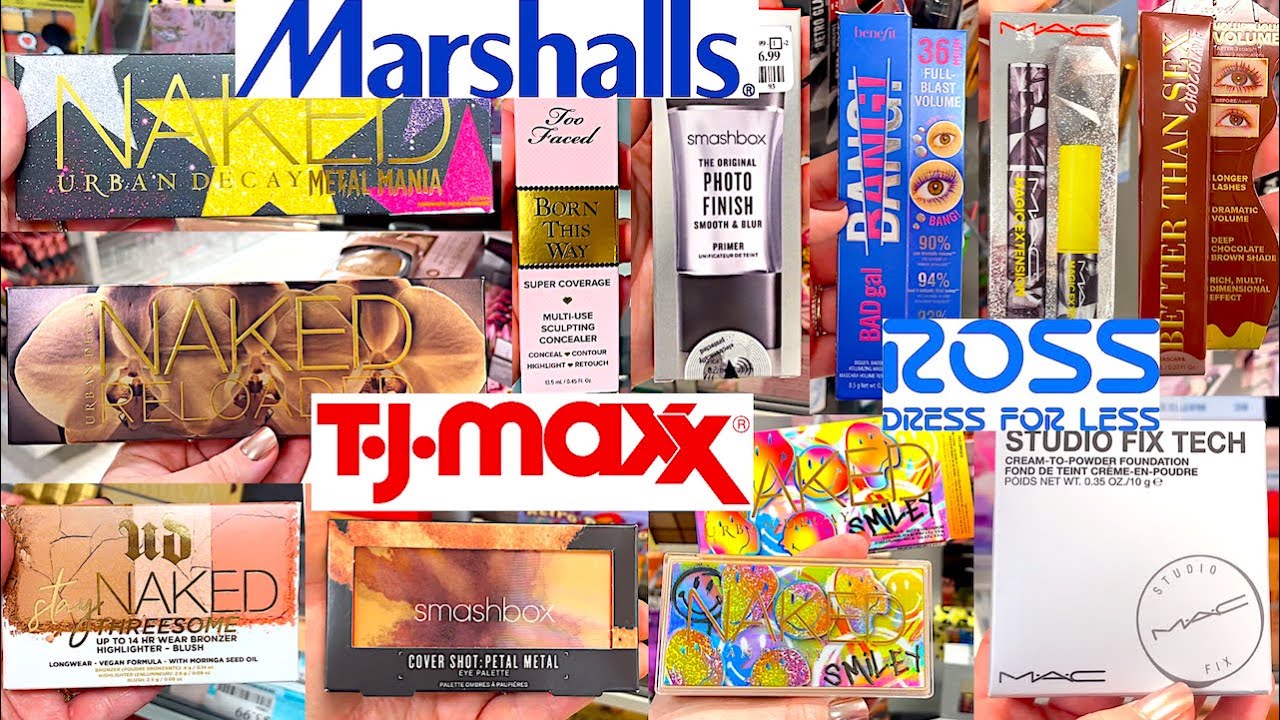 AMAZING MAKEUP FINDS @ TJ MAXX & MARSHALLS SHOPPING, SHOP WITH ME 2024, NEW FINDS #shopping #new