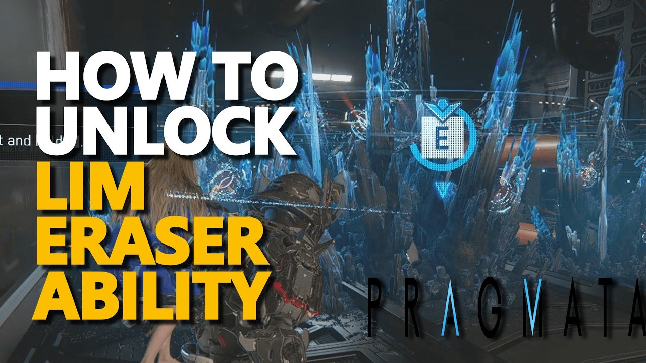 How to unlock Lim Eraser ability Pragmata