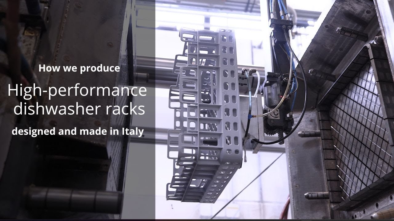 How we produce our high-performance industrial dishwasher racks | Sistema Project Italia #Racks