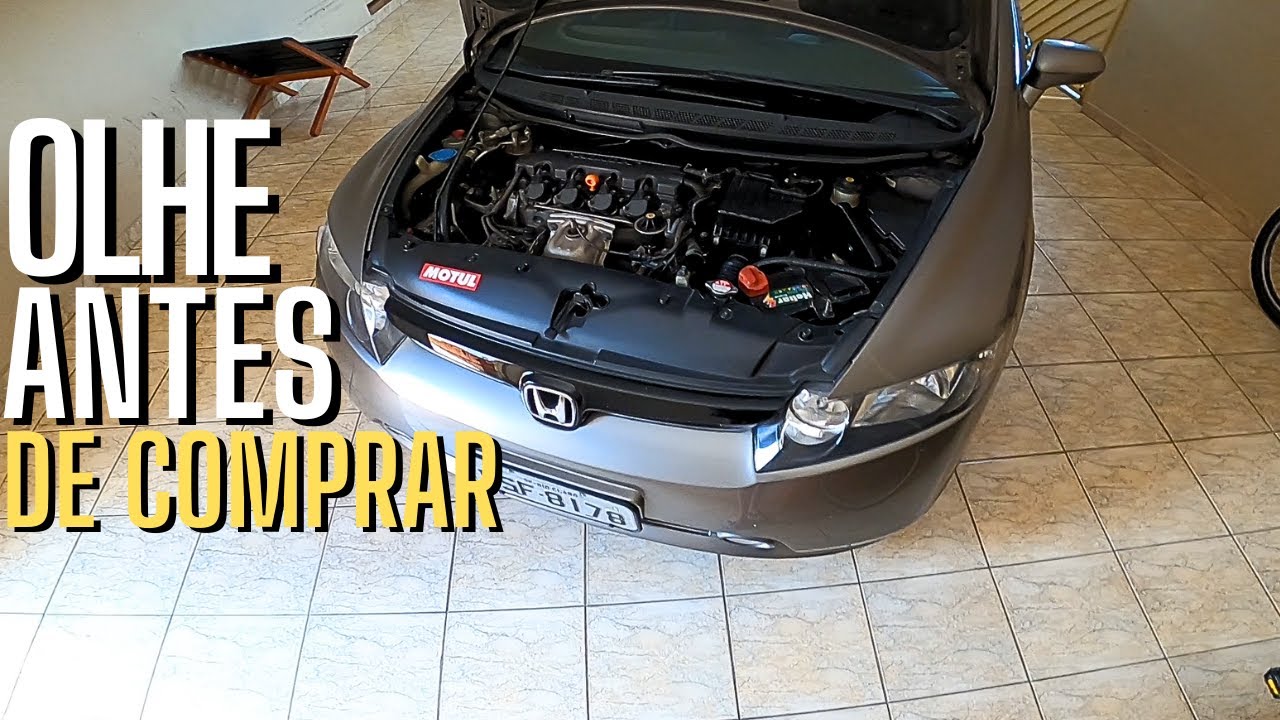 OLHE ISSO ANTES DE COMPRAR UM NEW CIVIC G8