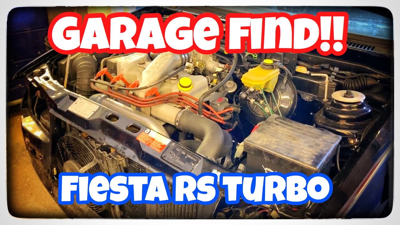 Fiesta RS Turbo находка в гараже!! спустя 17 лет, стандартная оригинальная спецификация, часть 3