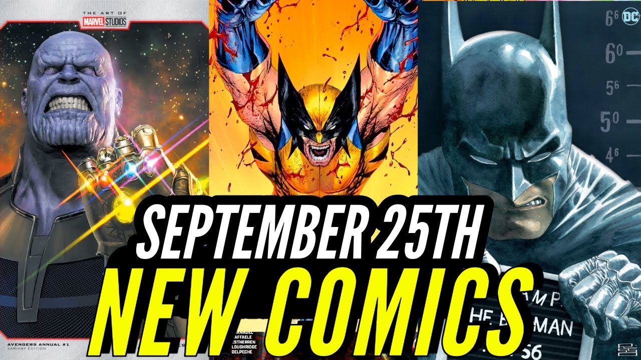 NEW COMIC BOOKS RELEASING SEPTEMBER 25TH 2024 DC MARVEL COMICS PREVIEWS COMING OUT THIS WEEK #comics