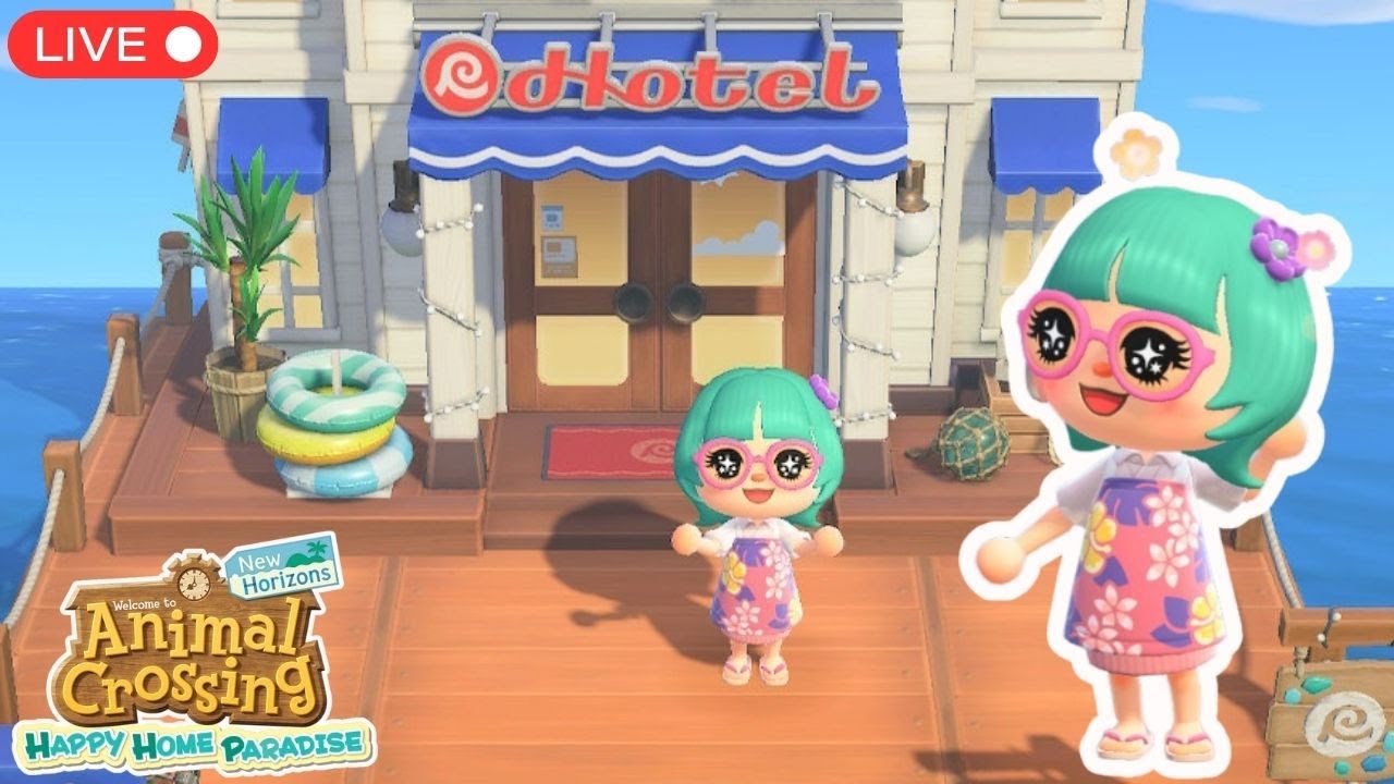 ♡Cozy Streamer♡ | New 3.0 Update Is Here! Customize Hotel Rooms With Me! | ACNH