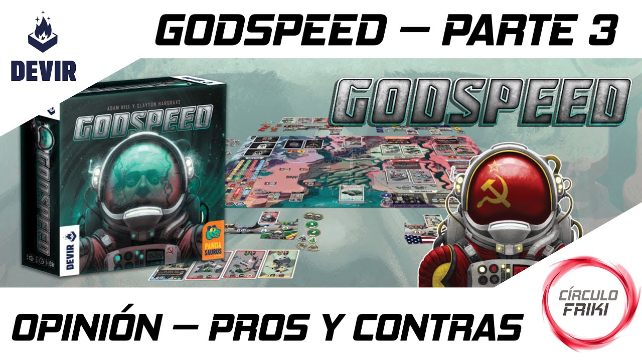 ⭕GODSPEED: 👩‍🚀👨‍🚀 Reseña - Opinión con Pros y Contras 👨‍🚀👩‍🚀 Eurogame - juego de mesa - Devir