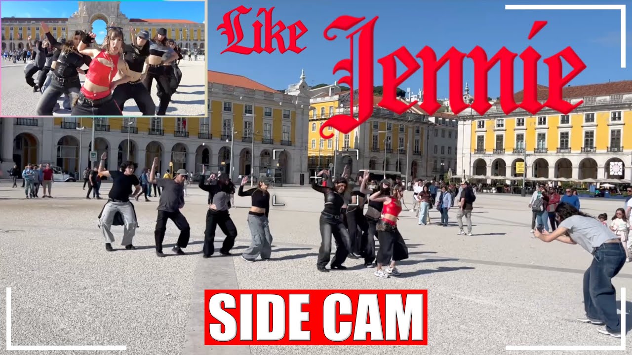 [KPOP IN PUBLIC | SIDE CAM] JENNIE (제니) - 'like JENNIE' | Dance Cover by HEART GUN from Portugal