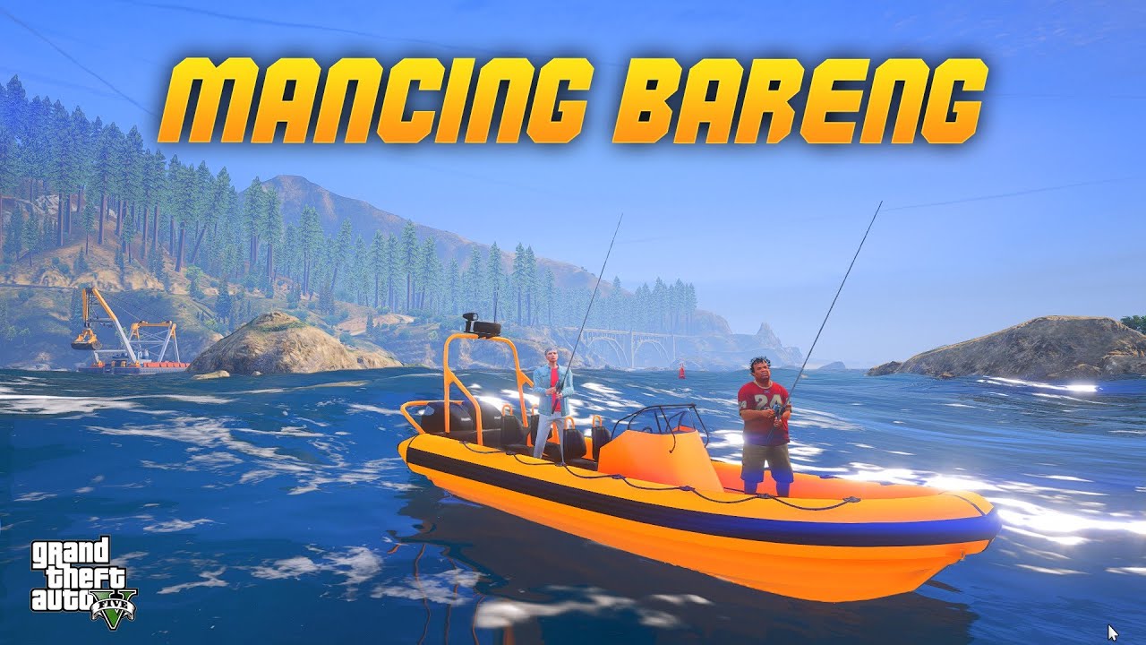 Mancing Bareng Kentung !! GTA 5 Indonesia  | Eh Sinyo Eps 3
