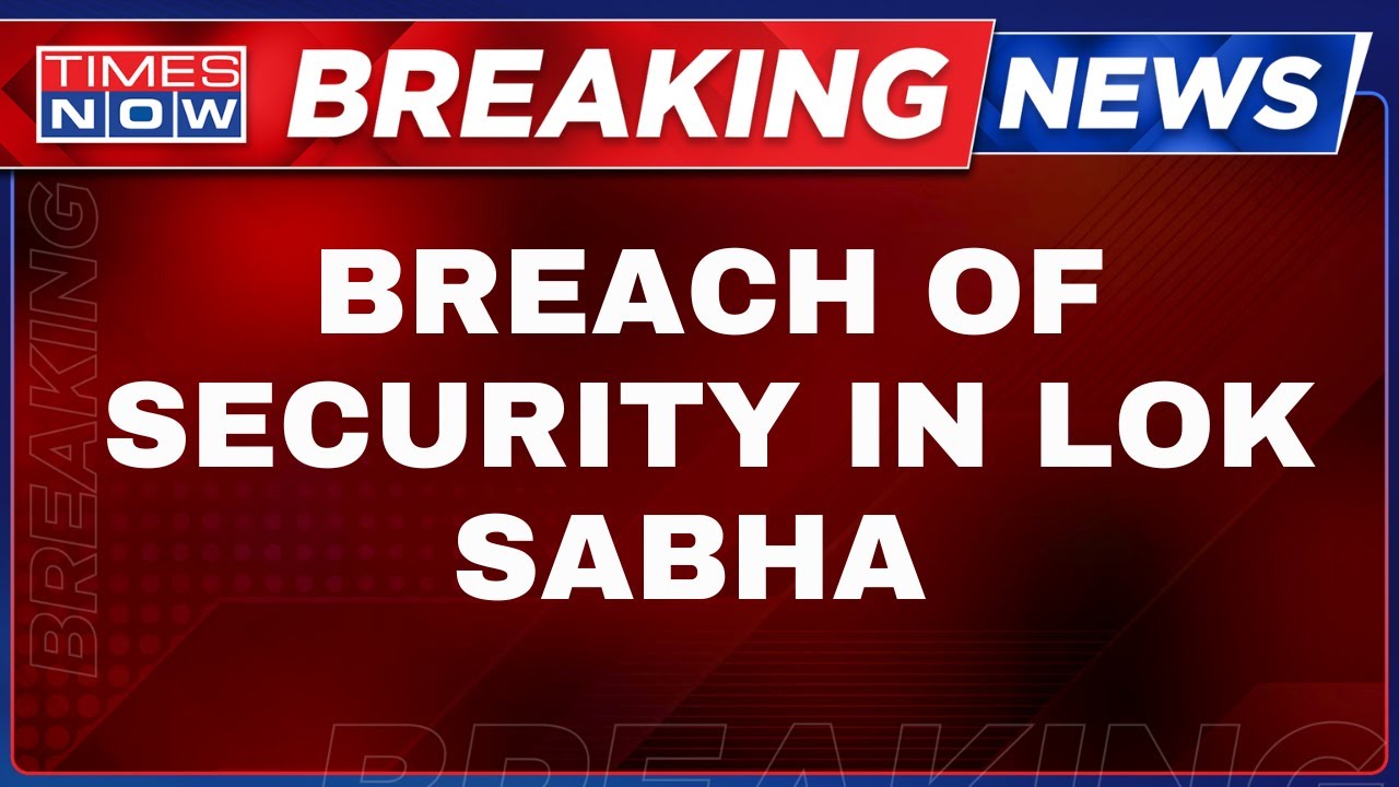 Big Breaking News Live | Security Breach inside Lok Sabha | Man Jumps From Visitors Gallery