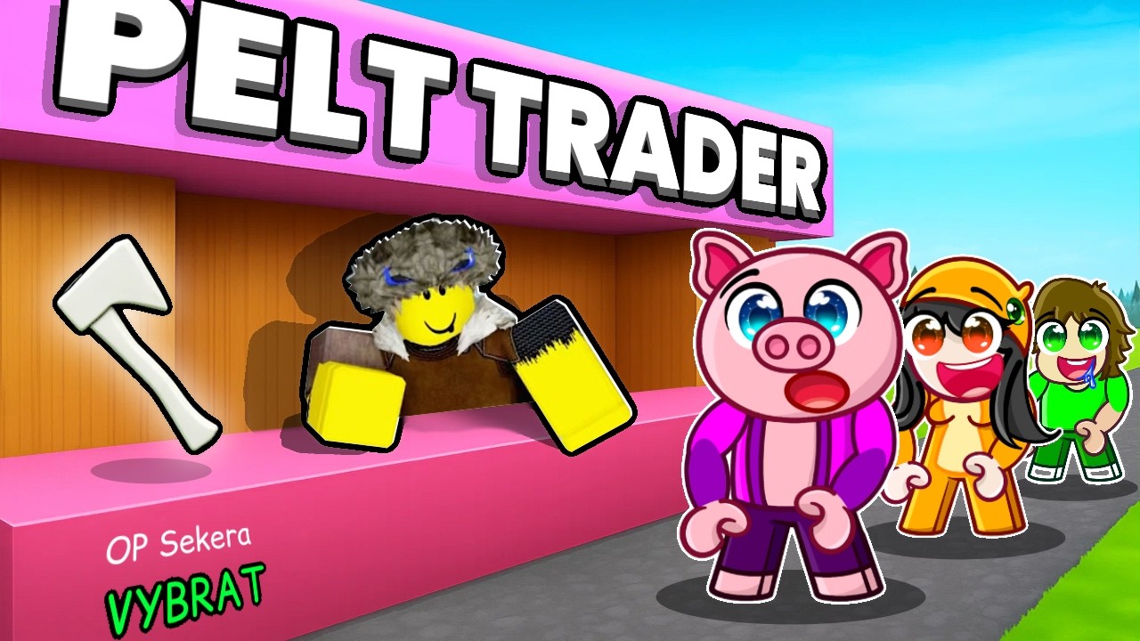 Přežil jsem 99 NOCÍ, ale PELT TRADER je HACKNUTÝ v Robloxu!