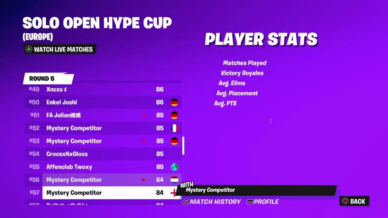 Live solo hype cup