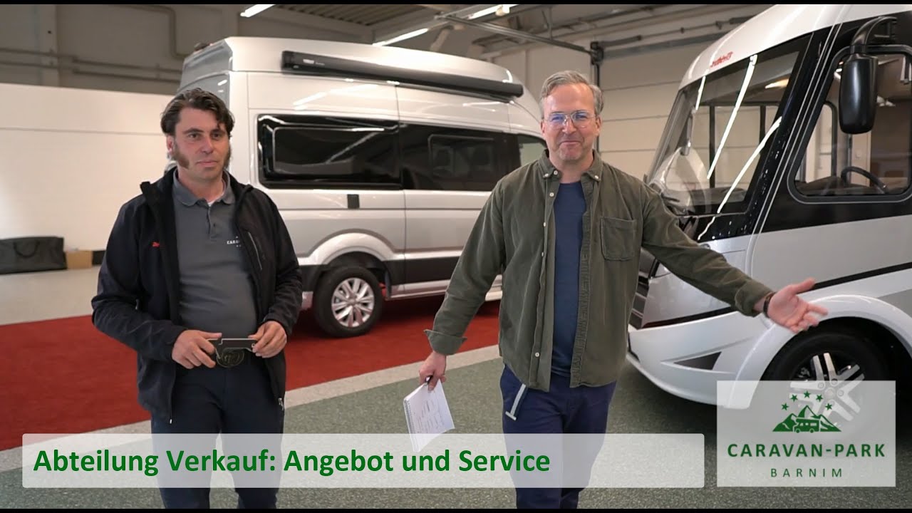 Wohnmobil Wohnwagen -- Caravan Park Barnim - Abteilung Verkauf
