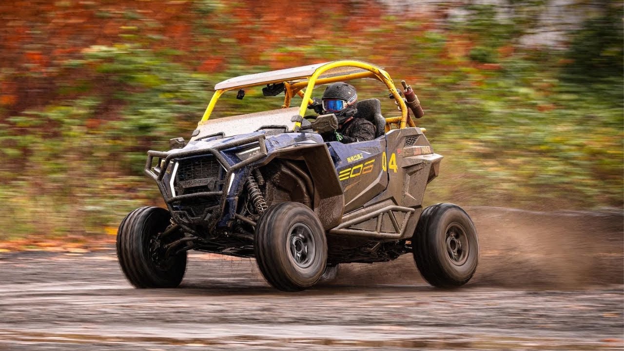 Unstoppable RZR Trail S 1000 Conquers Massive Puddles and Destroys the Trails
