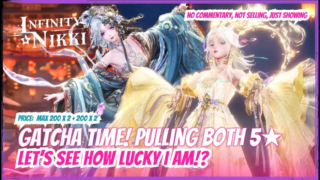 Gacha Time: Pulling Both 5★ Banners | Infinity Nikki 2.2