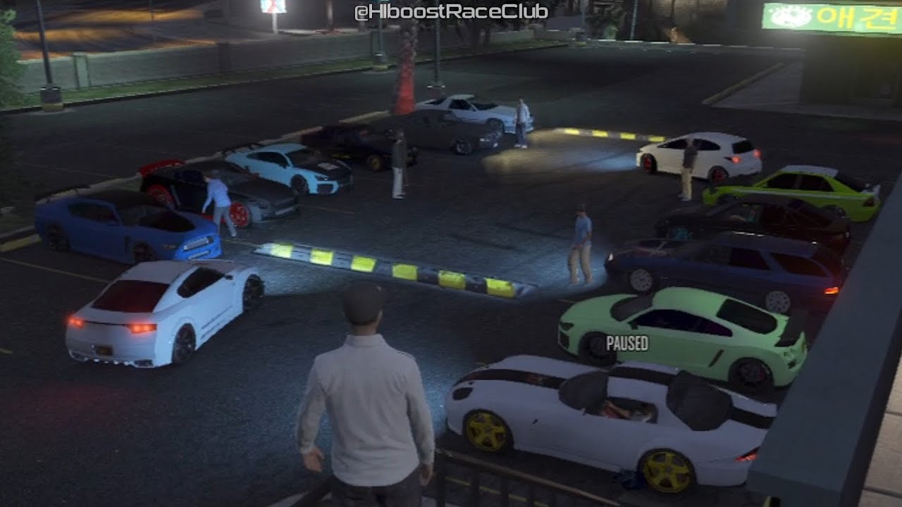 Grand Theft Auto V Online (PS3) | Street Car Meet Pt.5 1/2