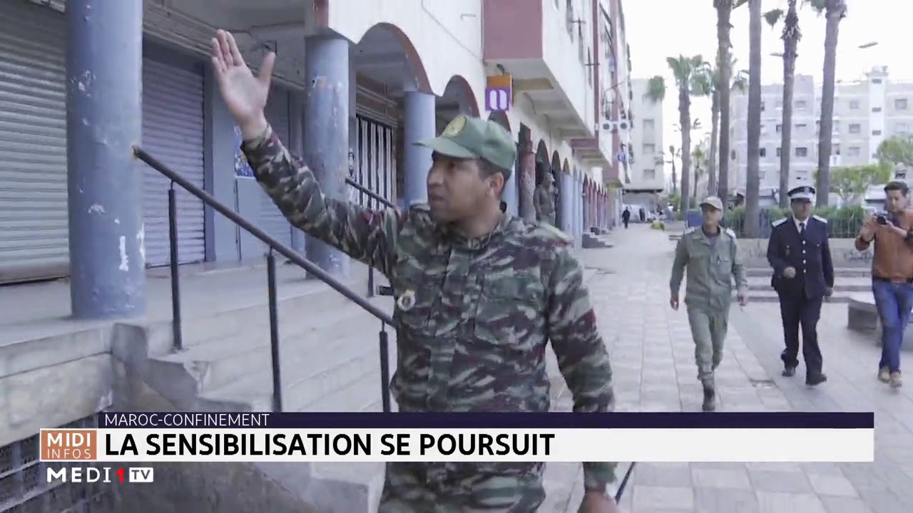 Maroc-confinement : la sensibilisation se poursuit