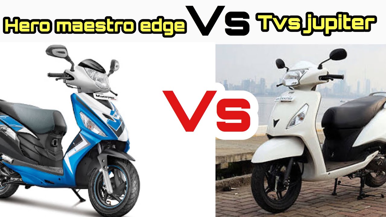Hero maestro edge vs Tvs Jupiter | Comparision