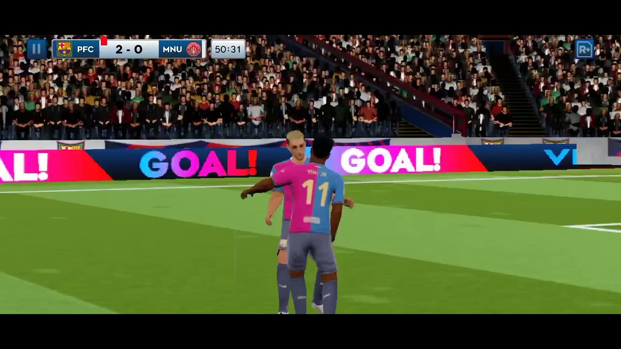 Le ganamos 3. A 0 al Manchester united en dls