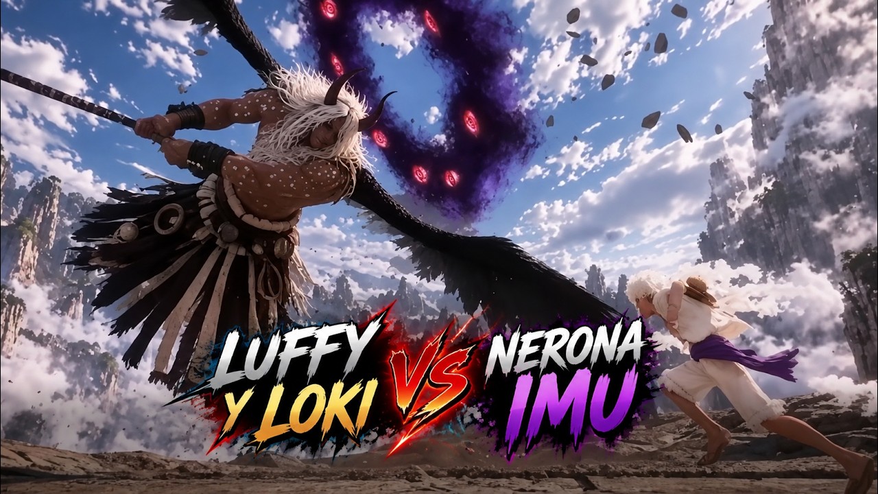 LUFFY & LOKI vs IMU 🔥 The Battle of Elbaf | One Piece Manga 1194 | AI Fight