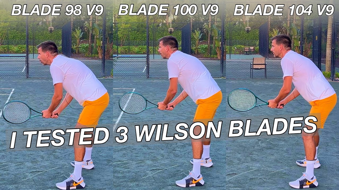 Wilson Blade Play Test | 98 V9, 100 V9, 104 V9 | Finding a New Racquet Part 5