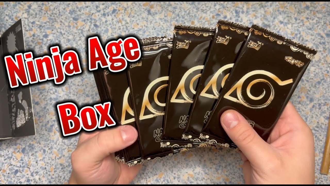 Ninja Age Box Naruto Kayou Cards Unboxing