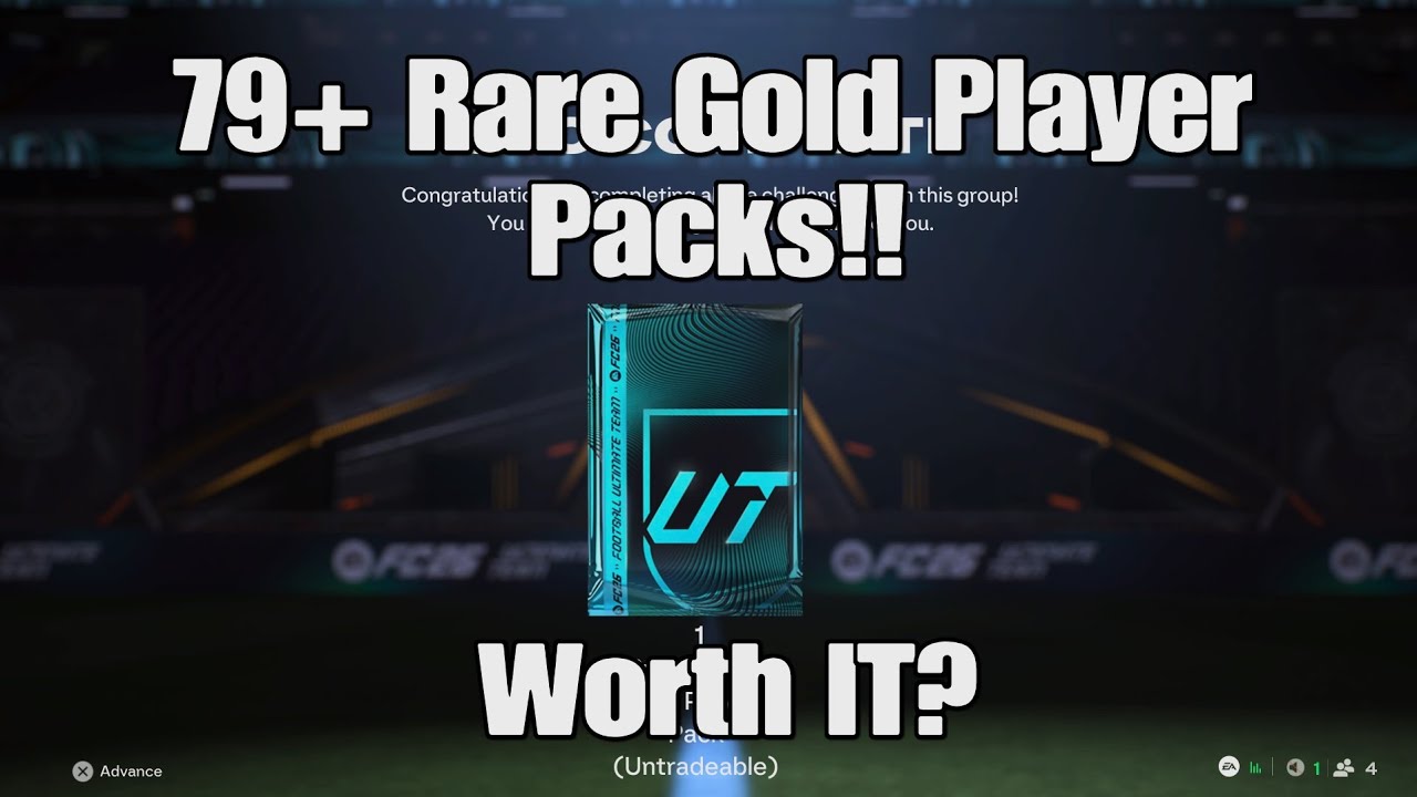 What Will I Pack When I Open So Many 3x 79+ Rare Gold Player Packs On FC26!! 😮🔥